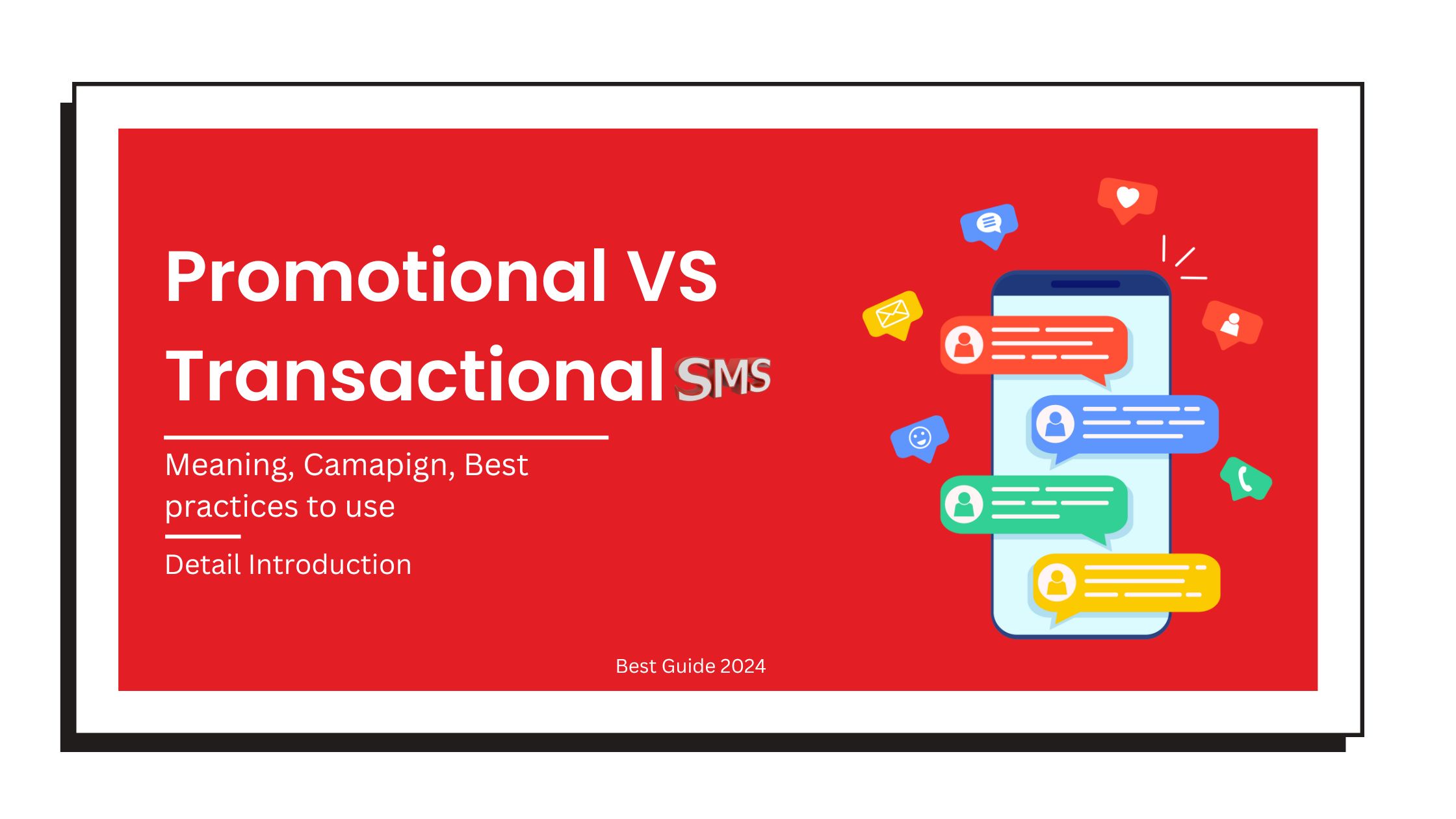 Promotional VS Transactional SMS